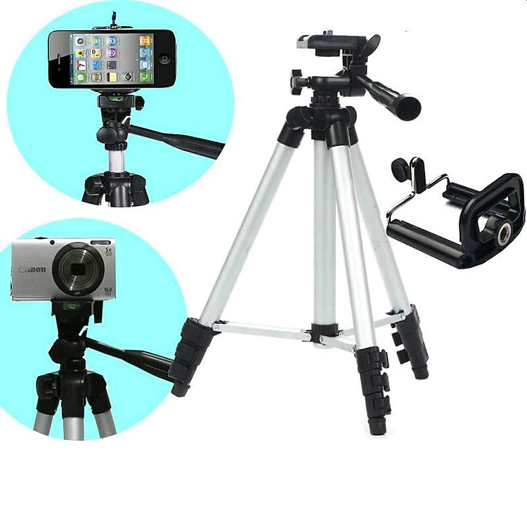 Bộ giá đỡ điện thoại, máy ảnh 3 chân tripod